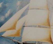 artist oil painting blending elements