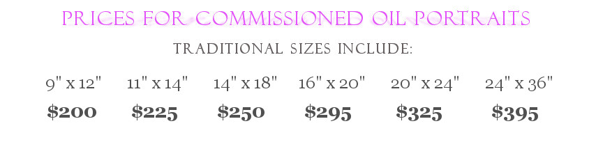 oil paintings website commissioned prices